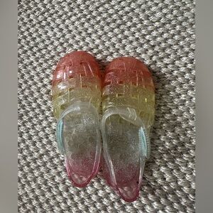 Gap Rainbow Jelly Sandals Size 9